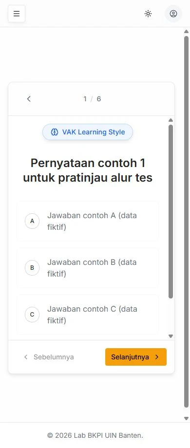 Mobile participation, original application interface, fictional data.
